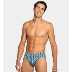 Slip De Bain Pour Hommes Imprimé Bahamas