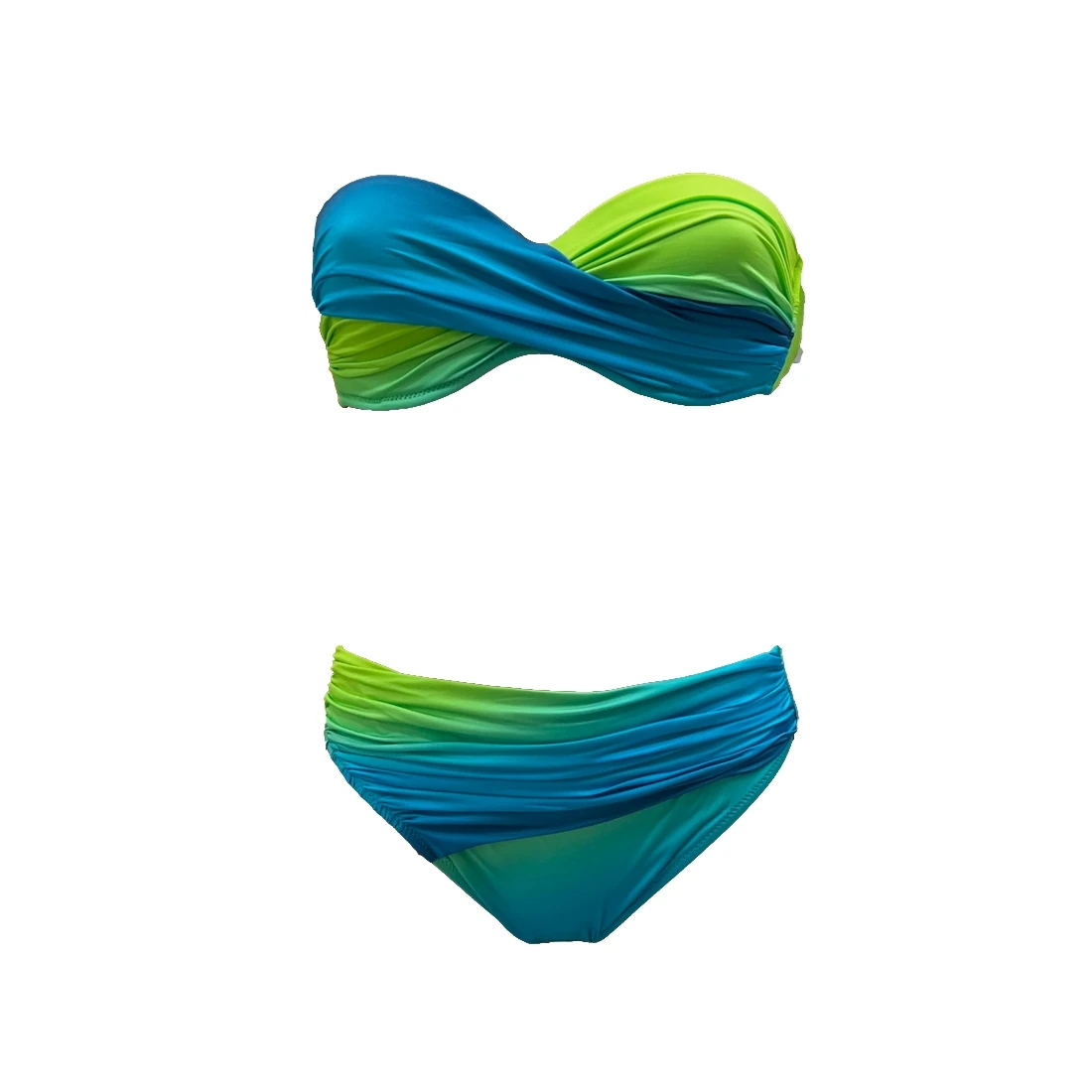 Maillot De Bain Deux Pieces Bandeau Dégradé Carol – Image 2