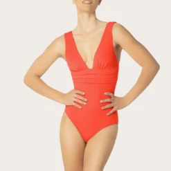 Maillot De Bain Une Pièce Triangle Uni Maider