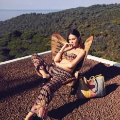 Pantalon Multicolore Bianca