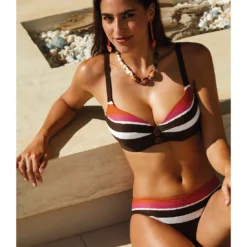 Maillot De Bain Avec Armatures 2 pièces marron Eden