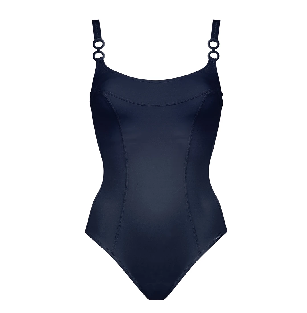 Maillot De Bain 1 Pièce Avec Mousses Uni Harmony – Image 2