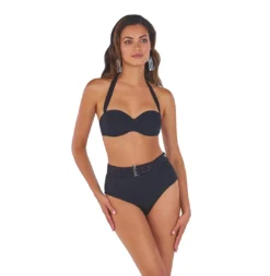 Maillot De Bain Bandeau Noir Hilda