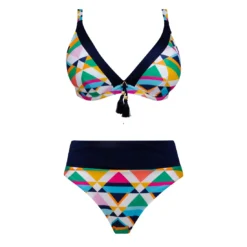 Maillot De Bain 2 Pièces Triangle Bonnet Profond Avec Armatures Lumière Solaire