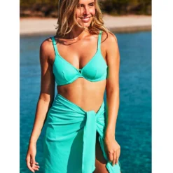 Petit Paréo De Plage Uni Bellagio