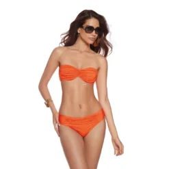 Maillot De Bain Deux Pièces Bandeau Uni Pat