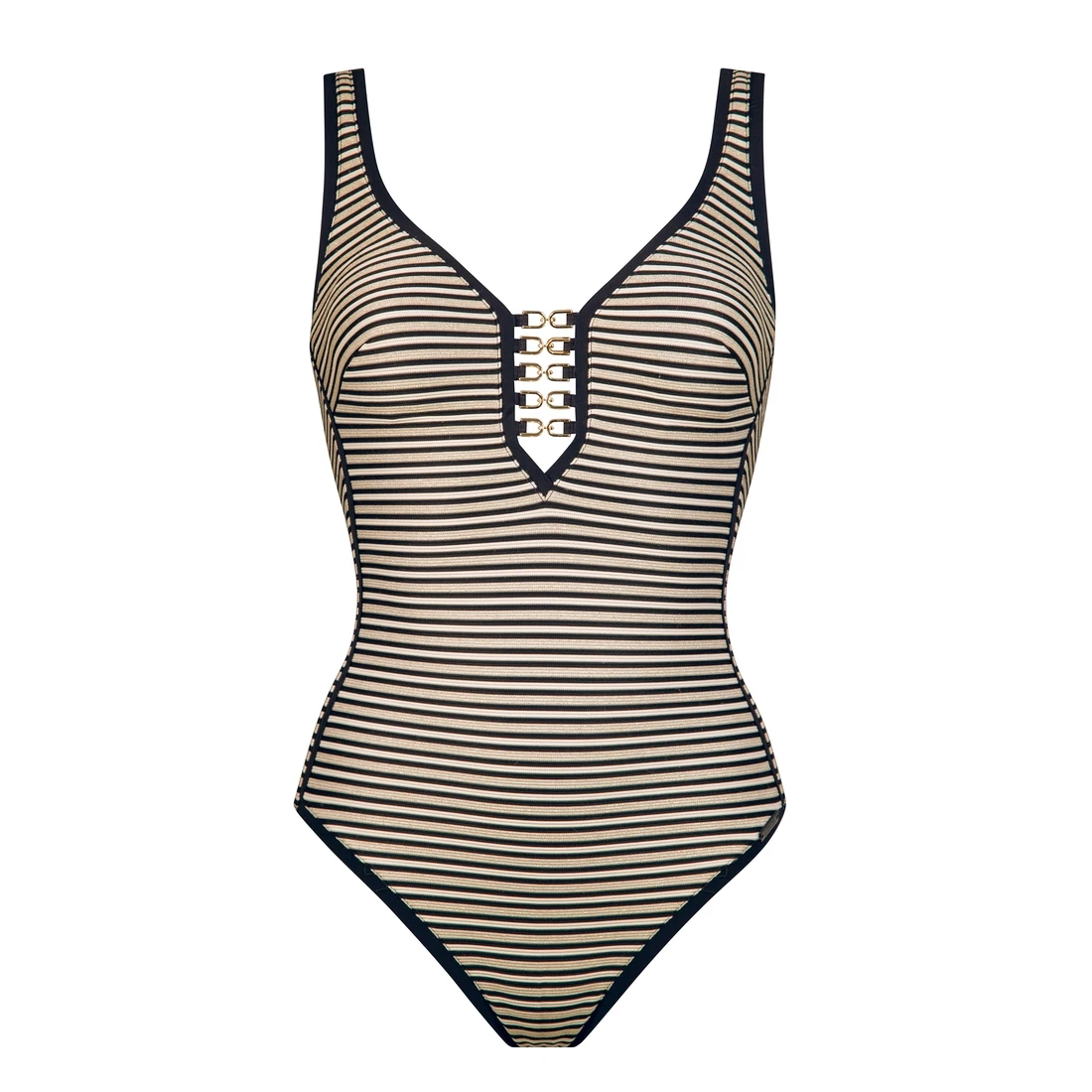 Maillot De Bain Une Pièce Chic Avec Armatures Pirates – Image 2