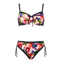 Maillot De Bain 2 Pièces Avec Armatures Classique Rose Garden