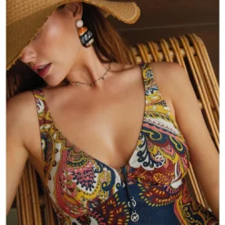 Maillot De Bain Body Une Pièce Scarlet