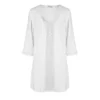 Tunique Blanche En Viscose