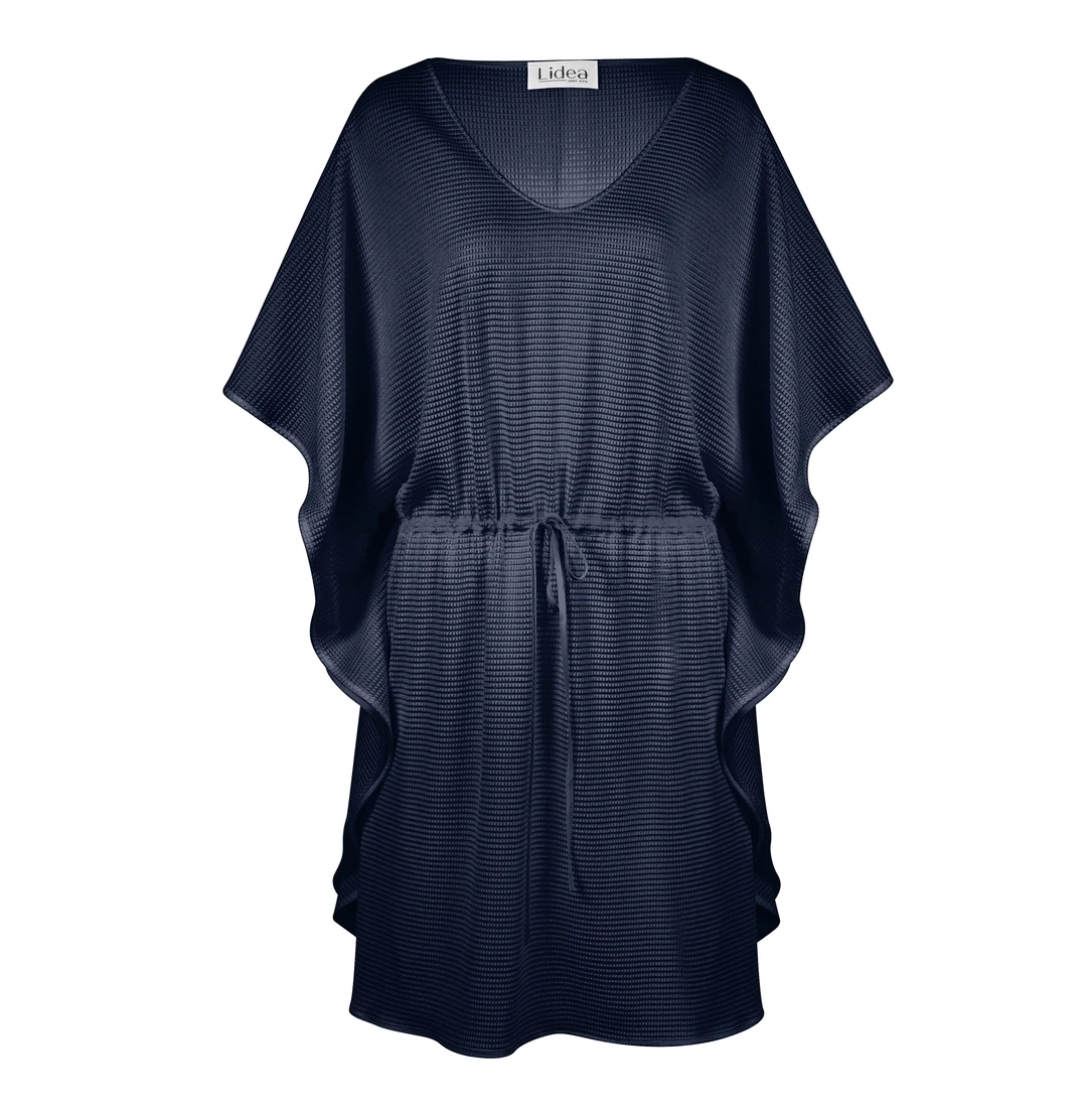 Tunique De Plage Uni Tendance – Image 3